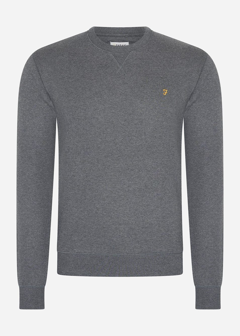Farah Truien Sweatshirt tim new crew - farah grey marl