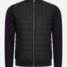 Barbour International Truien Counter quilted sweat - black