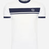 Sergio Tacchini T-shirts Master tee - white blue