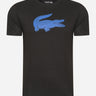 Lacoste T-shirts Printed t-shirt - black ladigue