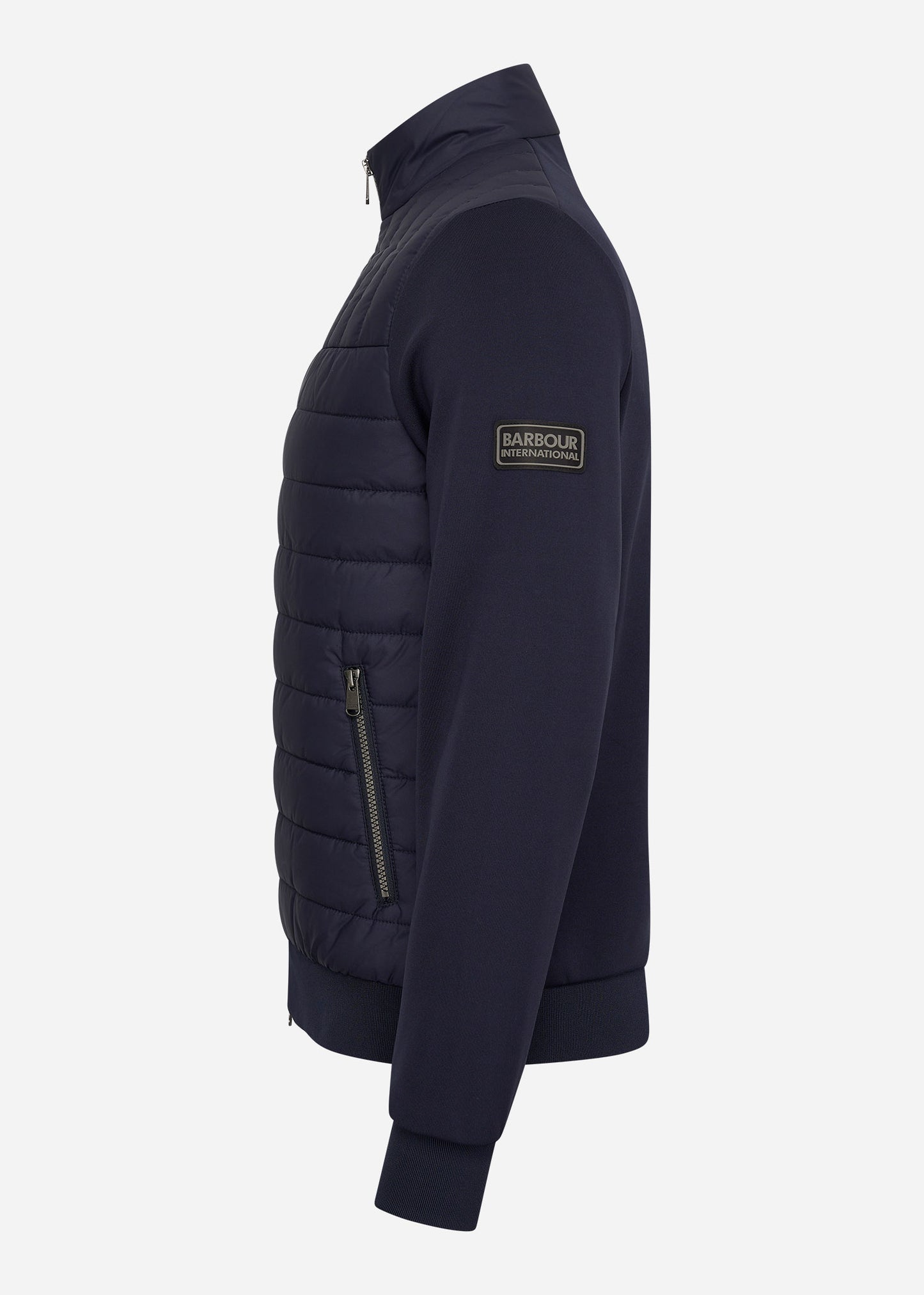 Barbour International Truien Counter quilted sweat - night sky