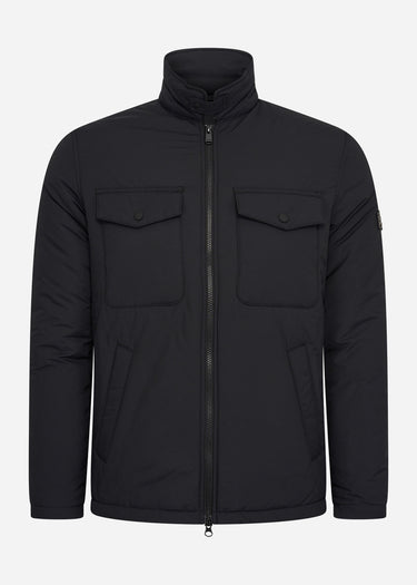 Barbour International Jassen  District quilt - black