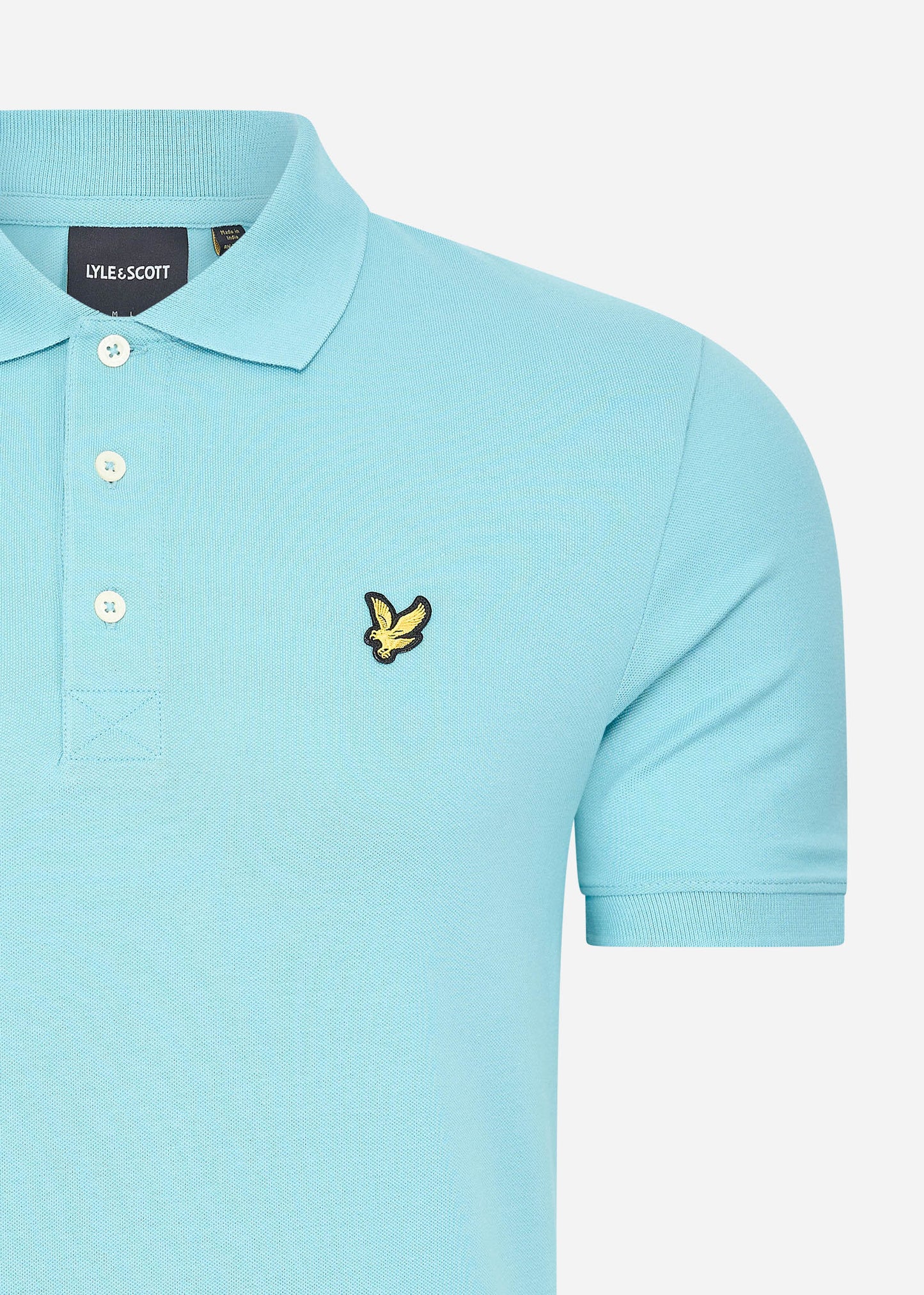 Lyle & Scott Polo's Plain polo shirt - alpine sky