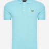 Lyle & Scott Polo's Plain polo shirt - alpine sky