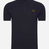 Fred Perry Polo's Plain fred perry shirt - navy dark caramel