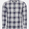 Barbour Overhemden Wetheram tailored tartan shirt - blue granite