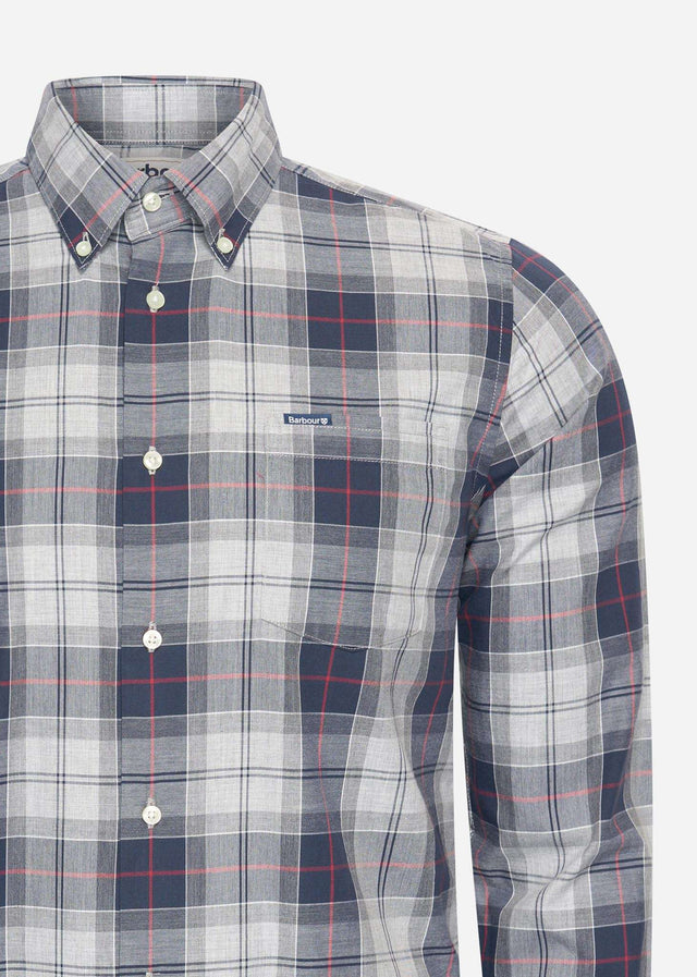 Barbour Shirts Wetheram tailored tartan shirt - blue granite
