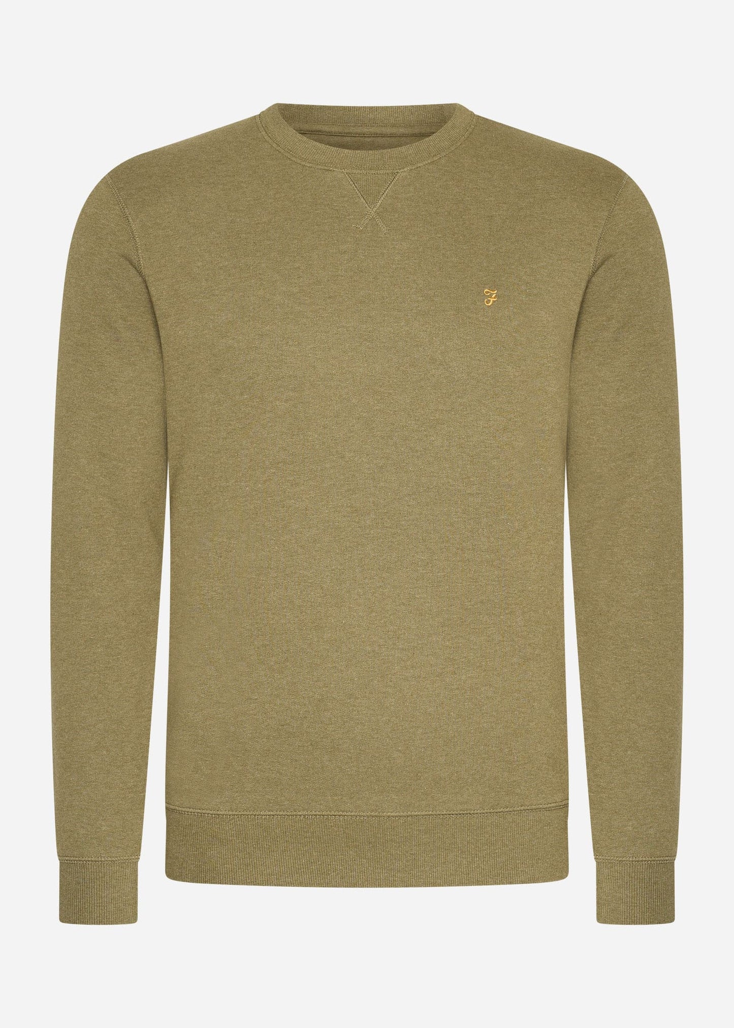 Farah Truien Sweatshirt tim new crew - farah khaki marl