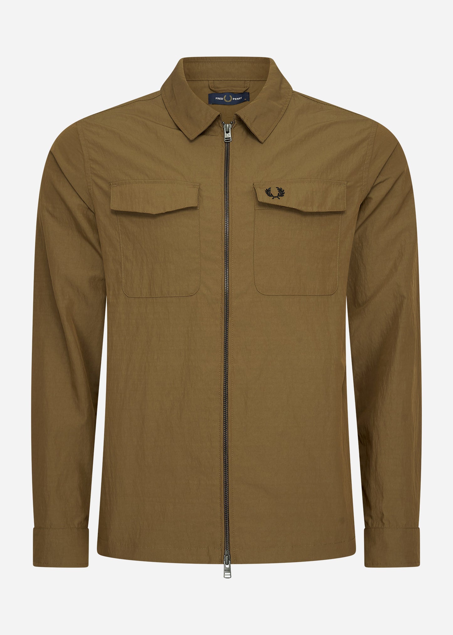 Fred Perry Overshirts Zip overshirt - shaded stone