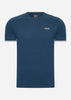 Barbour International T-shirts Philip tipped cuff tee - moonlit ocean