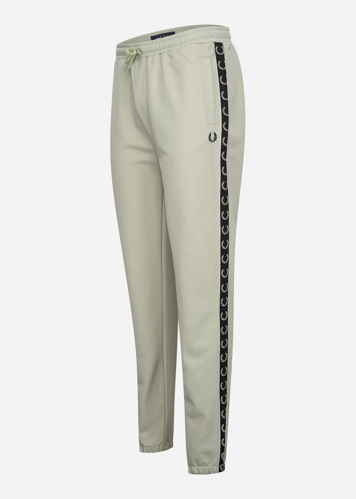 Fred Perry Broeken Seasonal taped track pant - light oyster black