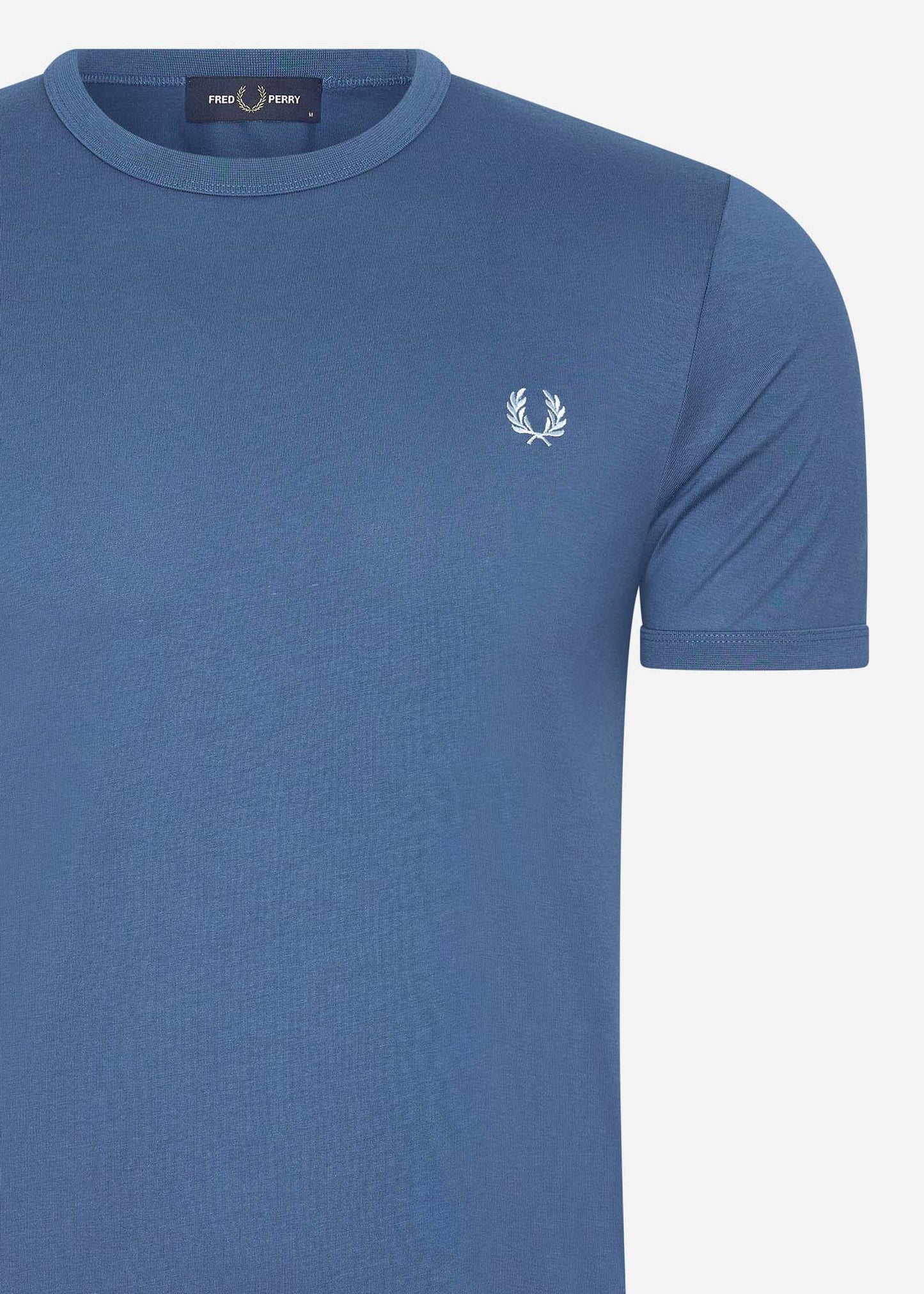 Fred Perry T-shirts Ringer t-shirt - mdnghtbl lghice