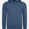 Fred Perry Hoodies Tipped hooded sweatshirt - midnight blue