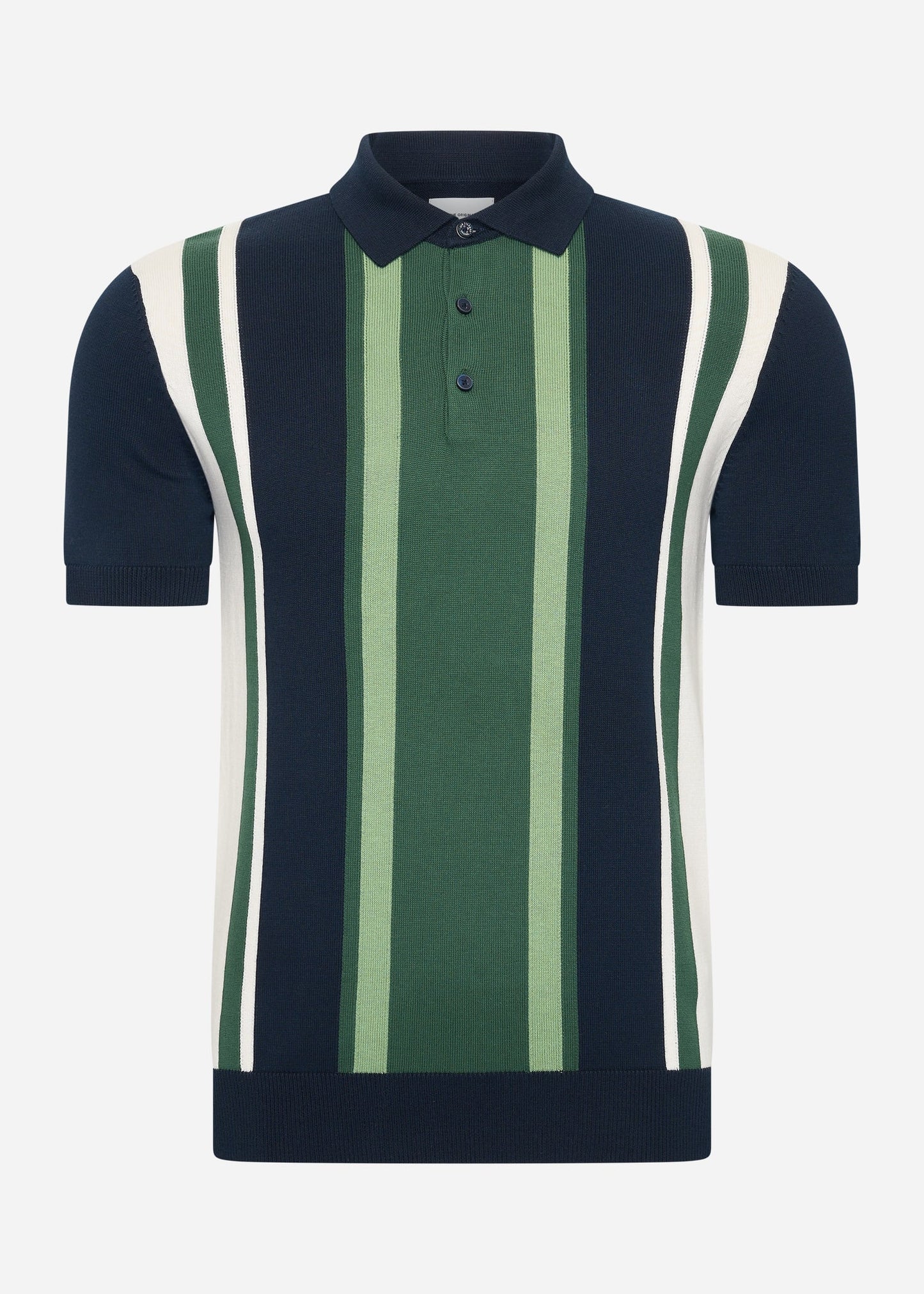 Ben Sherman Polo's Vertical stripe polo - dark navy