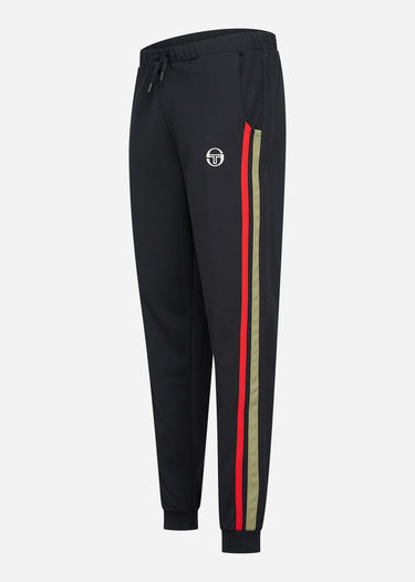 Sergio Tacchini Broeken New damarindo pants - black loden green