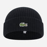 Lacoste Mutsen Beanie - black