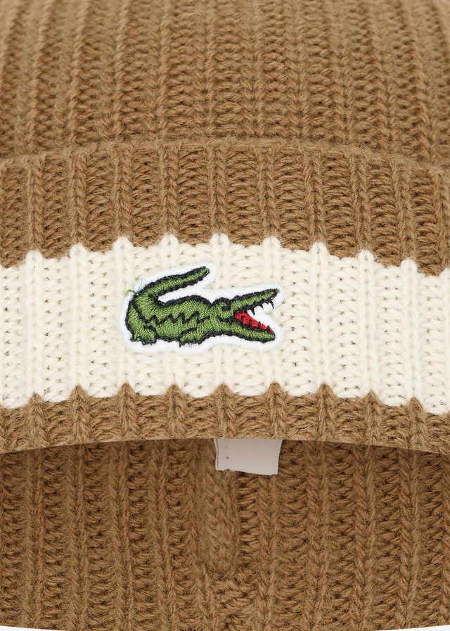 Lacoste Beanies Beanie - cookie flour