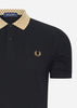 Fred Perry Polo's Collar detail polo shirt - black
