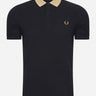 Fred Perry Polo's Collar detail polo shirt - black
