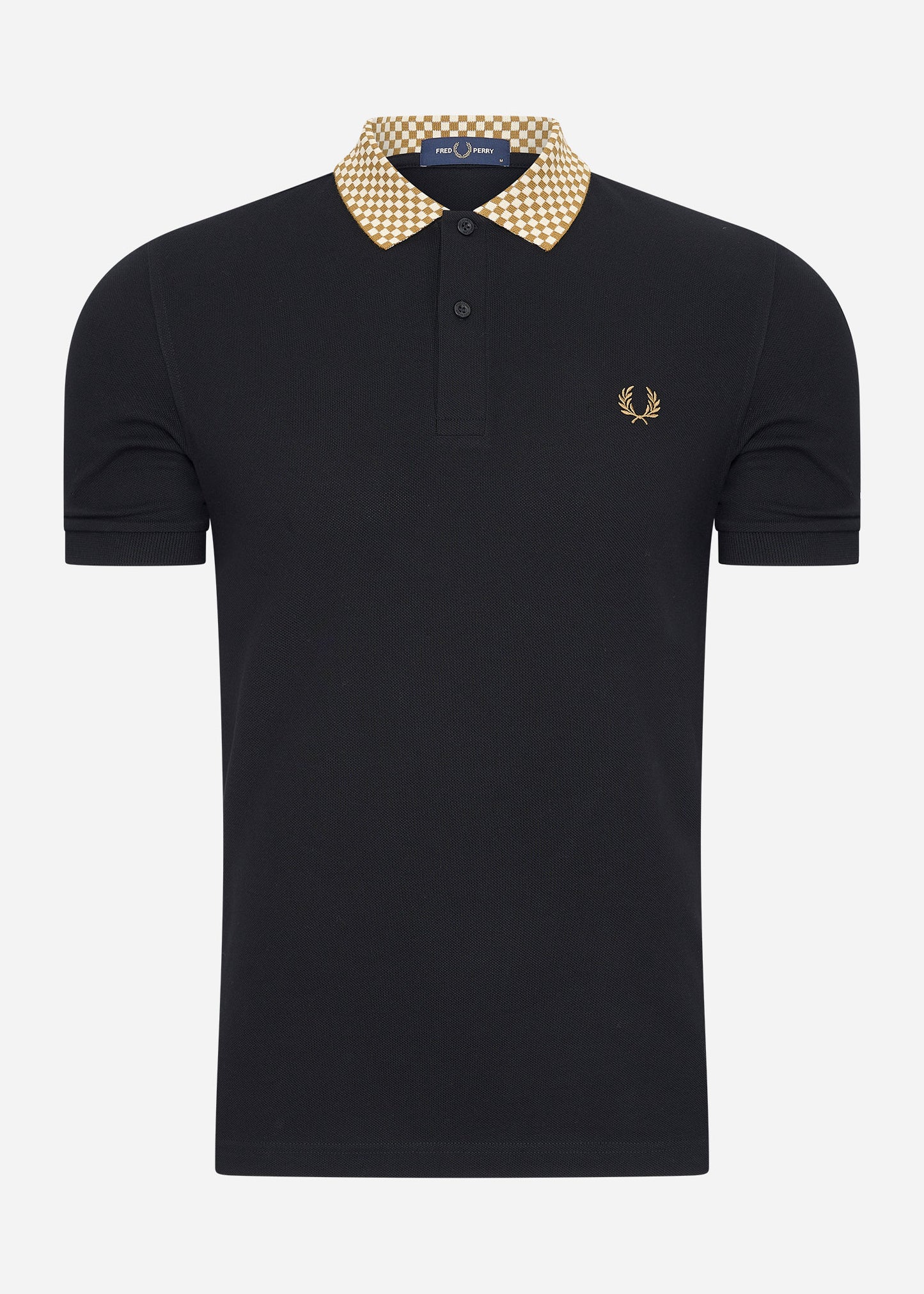 Fred Perry Polo's Collar detail polo shirt - black