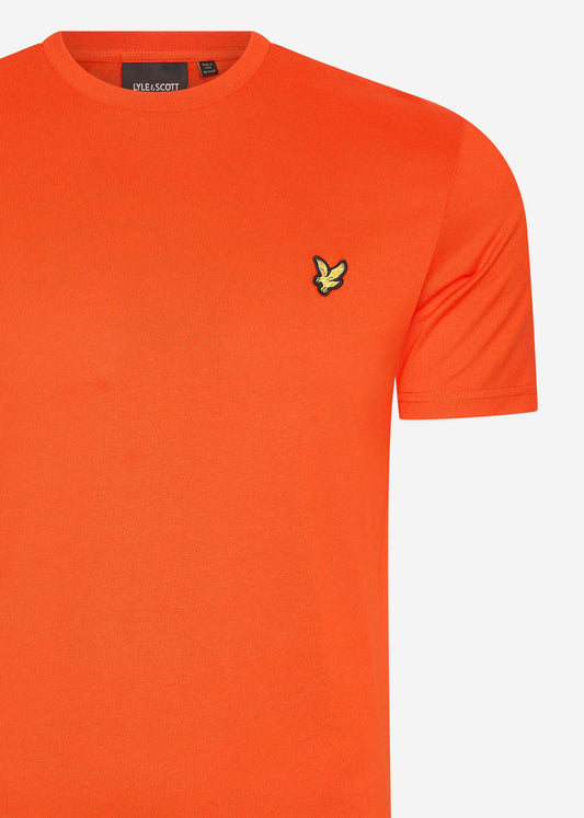 Lyle & Scott T-shirts  Plain t-shirt - tangerine tango 