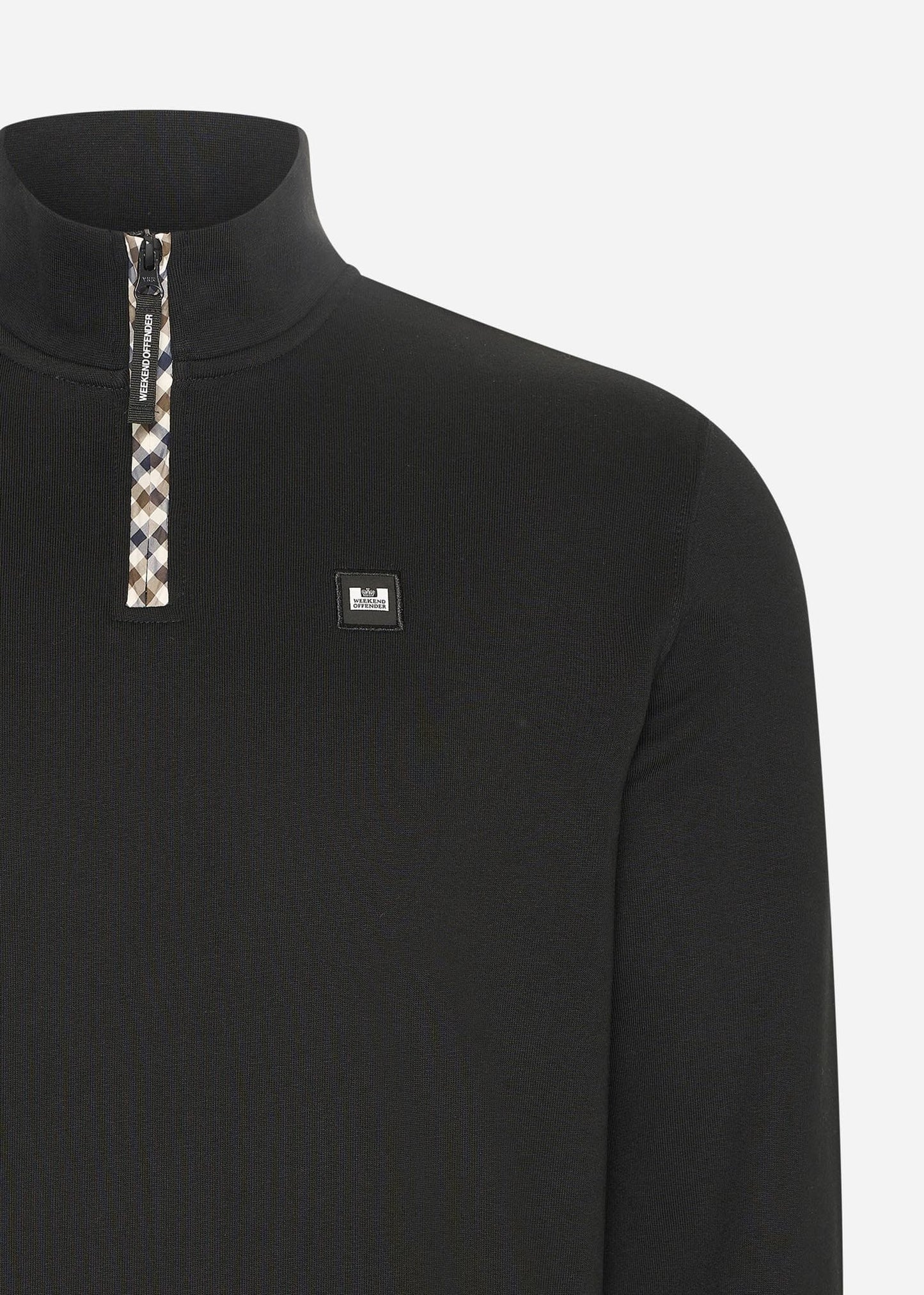 Weekend Offender Truien Matisa - black mid house check