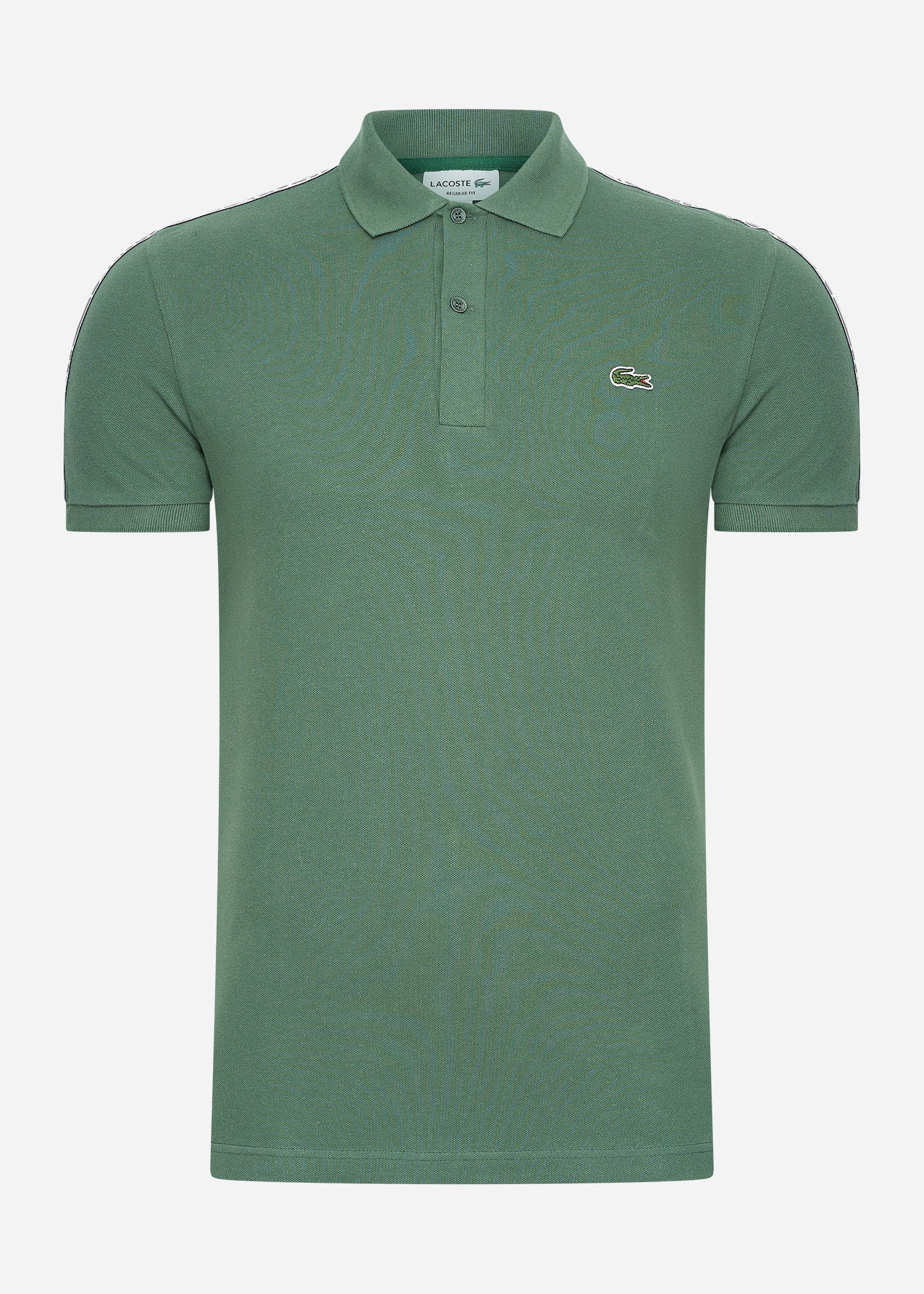 Lacoste Polo's Contrast stripe polo - sequoia
