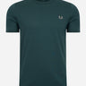 Fred Perry T-shirts Ringer t-shirt - petrol blue