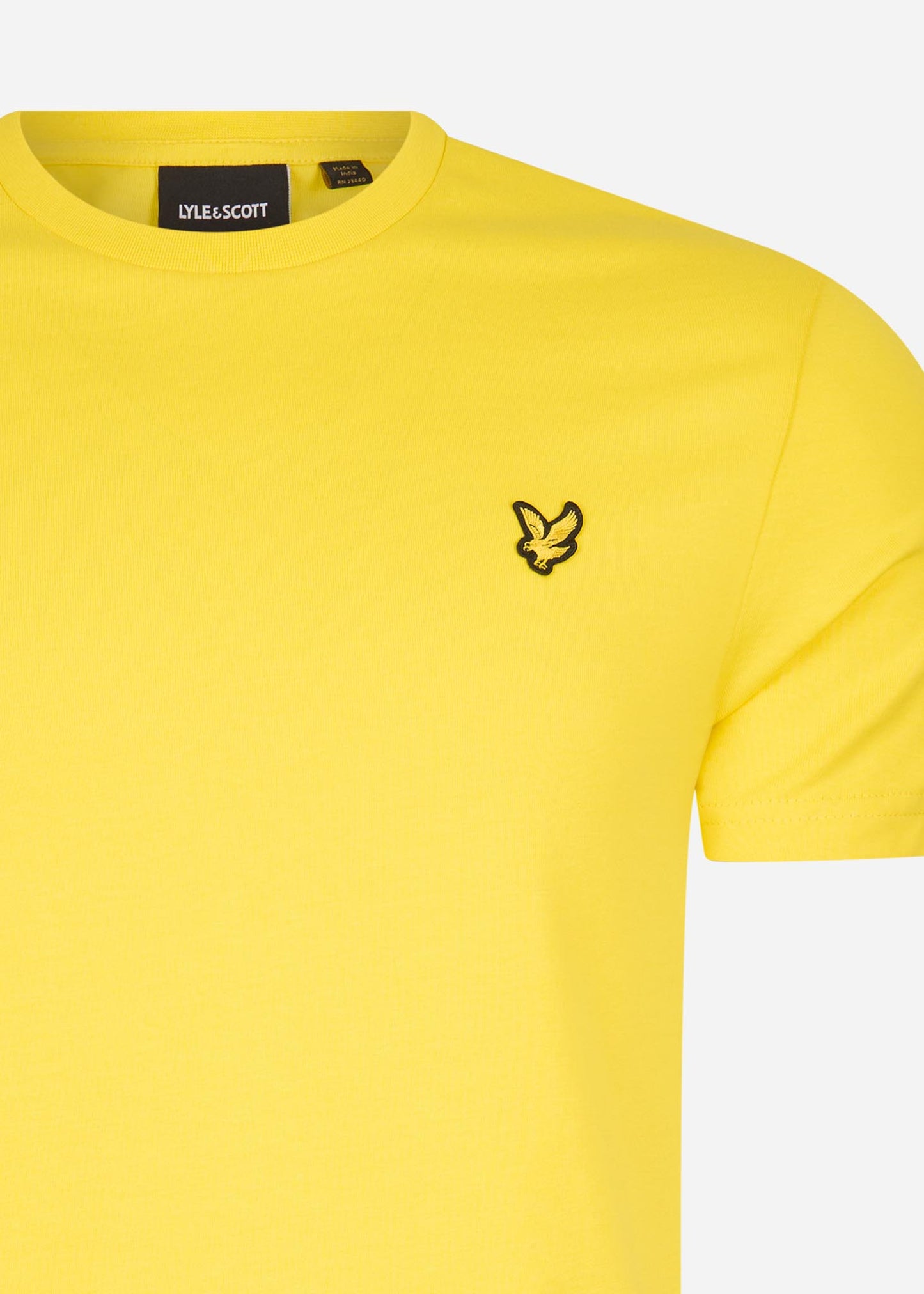 Plain t-shirt - yellow scorch