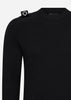 MA.Strum Truien Milano knit crew neck - jet black