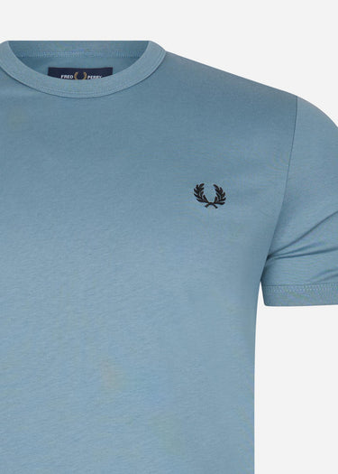 Fred Perry T-shirts  Ringer t-shirt - ash blue