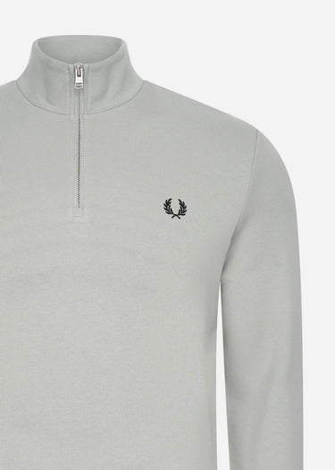 Fred Perry Truien  Half zip sweatshirt - limestone