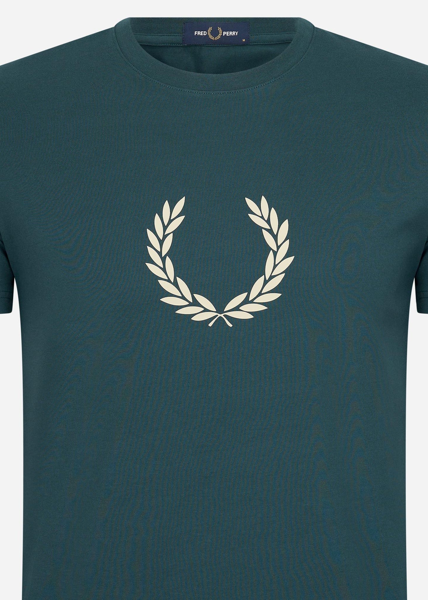 Fred Perry T-shirts Laurel wreath graphic t-shirt - petrol blue