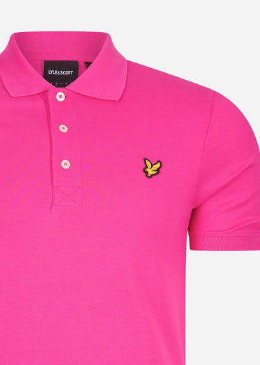 Lyle & Scott Polo's Plain polo shirt - pink scorch