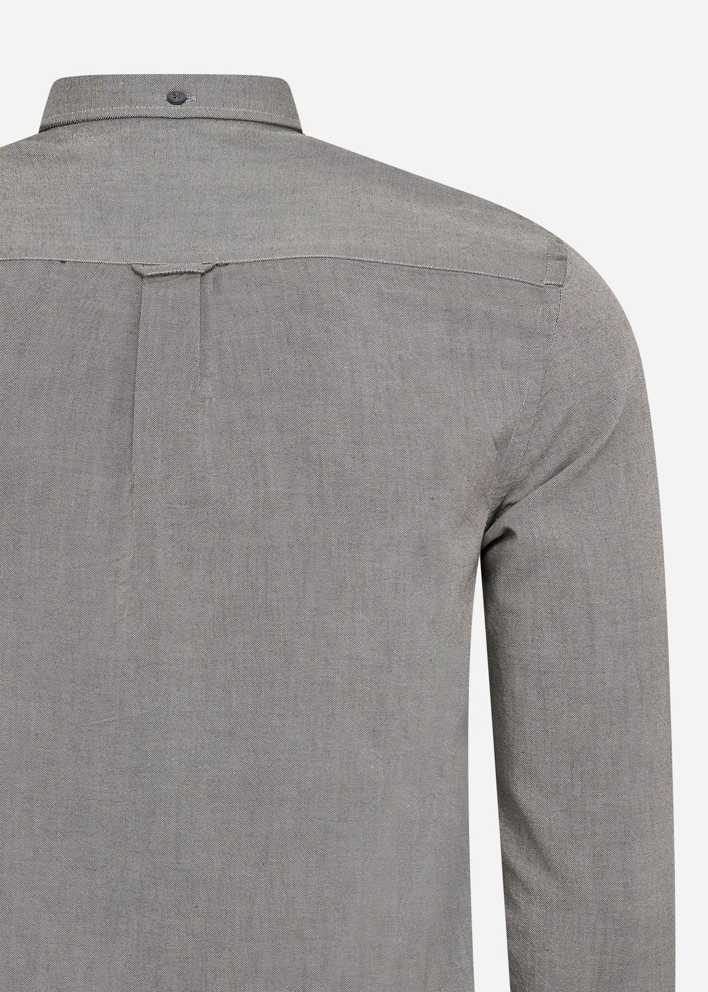 Lyle & Scott Overhemden Regular fit light weight oxford shirt - cove mountain moss