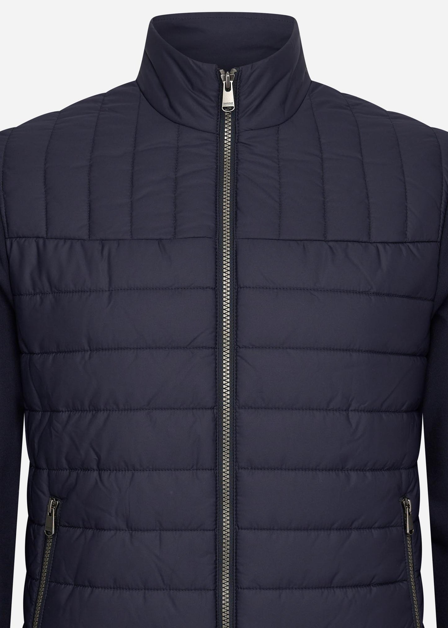 Barbour International Truien Counter quilted sweat - night sky