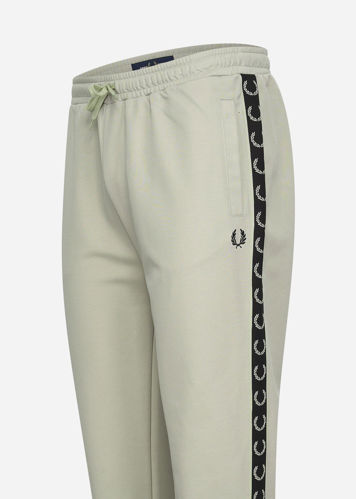 Fred Perry Broeken Seasonal taped track pant - light oyster black