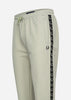Fred Perry Broeken Seasonal taped track pant - light oyster black