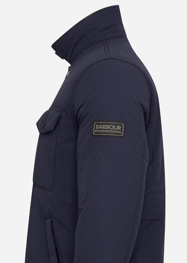 Barbour International Jassen  District quilt - night sky