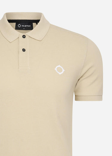 MA.Strum Polo's  SS pique polo - ash