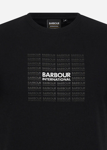 Barbour International T-shirts Multi tee - black