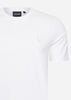 Lyle & Scott T-shirts Tonal eagle t-shirt - white