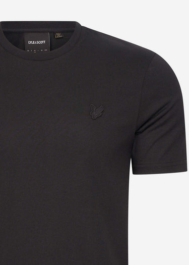 Lyle & Scott T-shirts Tonal eagle t-shirt - jet black