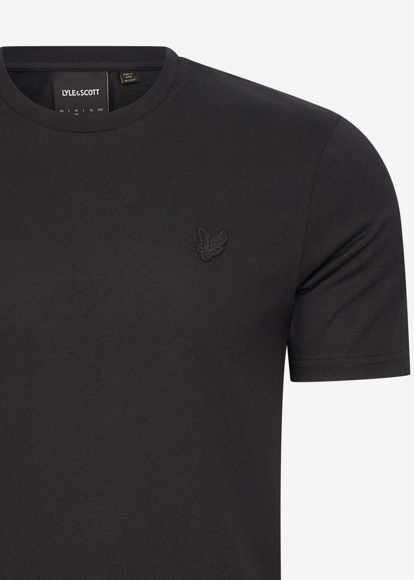 Lyle & Scott T-shirts Tonal eagle t-shirt - jet black