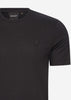 Lyle & Scott T-shirts Tonal eagle t-shirt - jet black