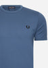 Fred Perry T-shirts Ringer t-shirt - midnight blue