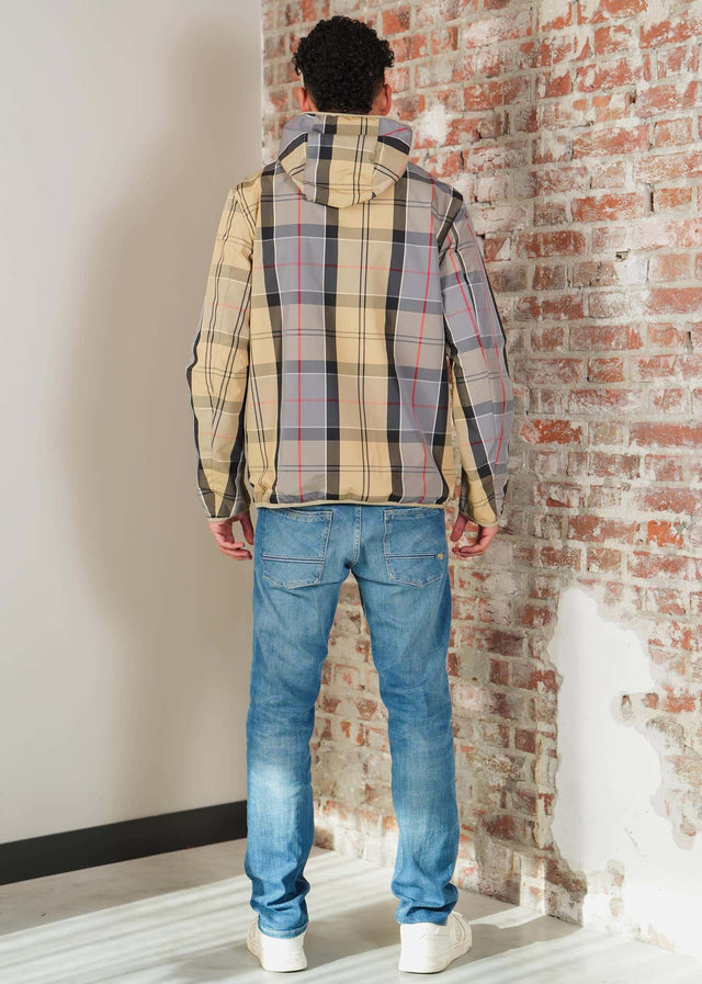 Barbour Jackets Barbour reversible kemble showerproof jacket - washed stone