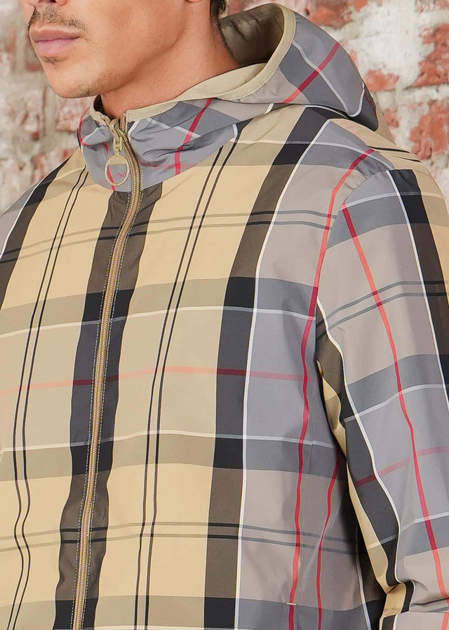 Barbour Jackets Barbour reversible kemble showerproof jacket - washed stone