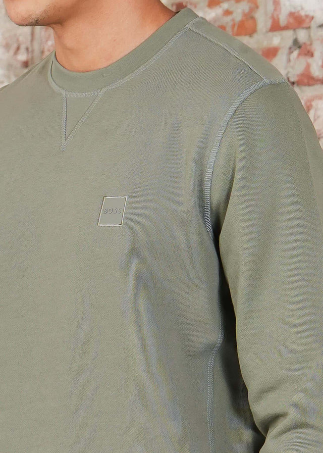 Hugo Boss Truien Westart - open grey 076