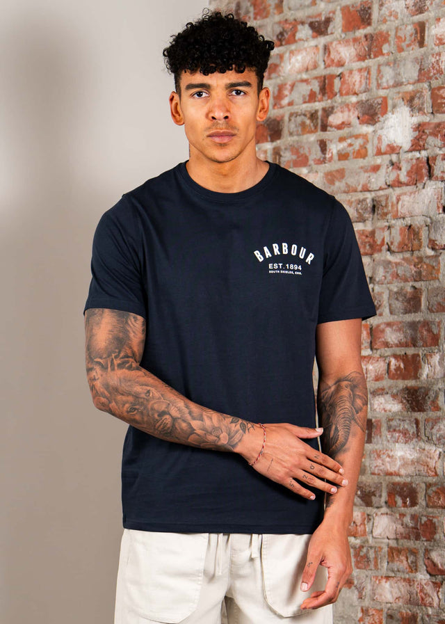 Barbour T-shirts Barbour preppy t-shirt - new navy